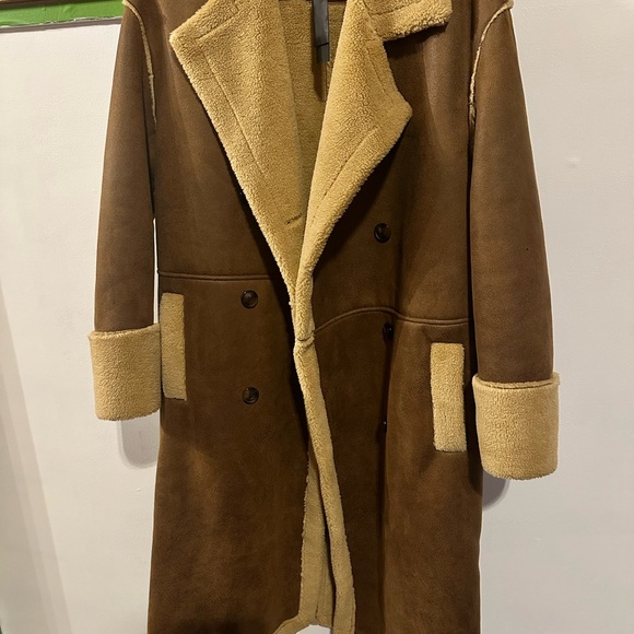 Blank NYC Brown Coat - Picture 3 of 4